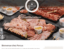 Tablet Screenshot of porcus.fr
